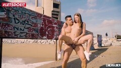 MAMACITAZ - Russian Babe Gets Drilled Hardcore outside Thumb
