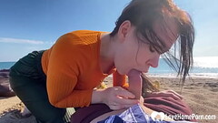 I got a great blowjob in the desert Thumb