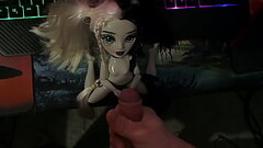 cuming on doll Thumb