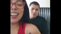 Fucking my babysitter while she is on a live broadcast Thumb