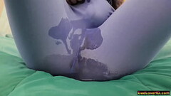 Horny Stepdaughter - I'_m wetting my sheets because I'_m masturbating until I'_m piss an Thumb