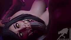 Mileena Deepthroat Big Black Dick Thumb