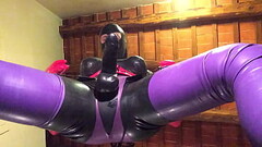 Close up view on Latexitaly'_s immense gummed cock Thumb