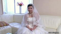 Japanese bride, Emi Koizumi cheated after the wedding ceremony, uncensored Thumb
