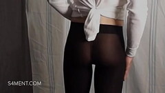 sissyformen blogger and S4M Network sexy Pantyhose strip tease Thumb
